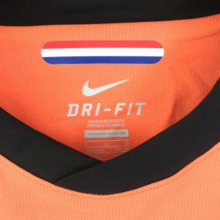 Holland Netherlands Vtg Football Shirt Jersey Large L Nike Heitinga 2