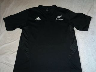 Zealand All Blacks Rugby Union Shirt Vintage 2007 Adidas Size Xxl 2xl Adult