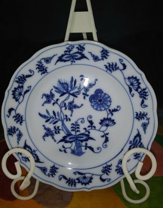 Vintage Blue Danube Onion Bread And Butter Plate Japan Rectangle Marking 6.  5 "