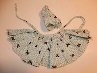 Vintage Butterfly Print Romper Dress Skirt Ideal Tagged Little Miss Revlon Doll