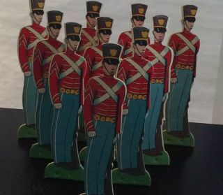 Vintage Pressman Soldiers Target Game No 1560 With Repeating Cannon And Box