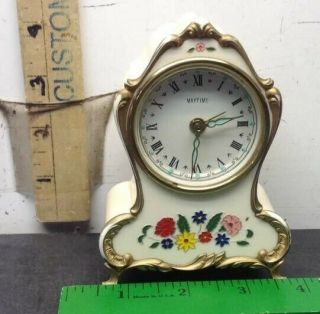 Vintage Linden Black Forest Wind Up Clock With Music Box