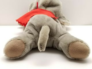 Vintage Steiff Mohair FLOPPY ELE Sleeping Elephant w/Tag & Button 12 