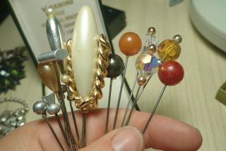 Vintage Selection Of Stick Pins