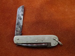 Vintage Antique Folding Pocket Knife William Rodgers Girl Guides Scout Sheffield 4
