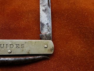 Vintage Antique Folding Pocket Knife William Rodgers Girl Guides Scout Sheffield 5