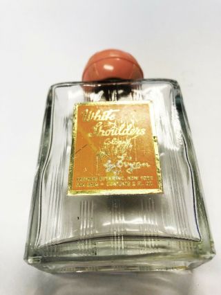 Vintage White Shoulders Perfume Bottle 5
