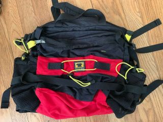 Mountainsmith Day Lumbar Pack Red Vintage Hiking Camping Outdoors Travel