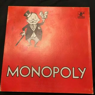 Vintage 1961 Juguetes Borras Monopoly Board Game Made In Spain Spanish