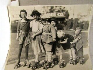Vintage Little Rascals Our Gang Hal Roach 8 X 10 " B&w Promotional Photo