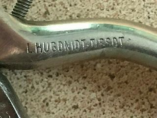 Vintage L.  Hugoniot - Tissot Watch Mainspring Punch Pliers Watchmakers Tool 3