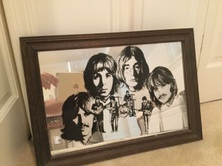 Vintage Beatles Mirror 1970 