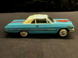 Vintage 1964 Ideal Motorific Impala Slot Car -