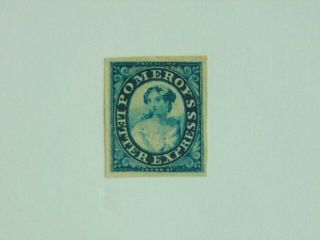 , 1844,  U.  S.  Vintage,  High Value,  Local Stamp,  117l3