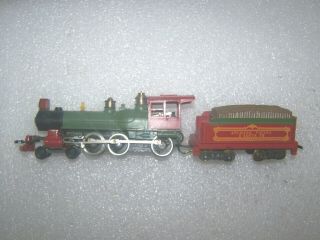 Vintage Mantua Diecast Ho Scale 4 - 6 - 0 A.  T.  S.  F.  Old Time Loco & Tender,  Runs