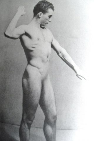 VINTAGE/MUSCULAR BEEFCAKE MALE/FEMALE/ANATOMY FOR THE ARTEST//GAY 5