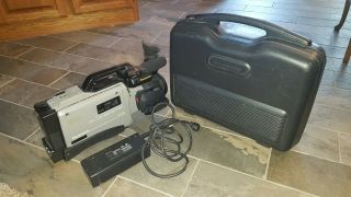 Vintage Panasonic Ag - 456 Proline Vhs Video Camera Recorder S - Vhs Camcorder Case