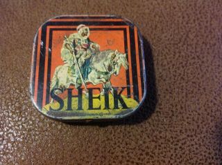 1930s Vintage Sheik Condom Tin Julius Schmid York