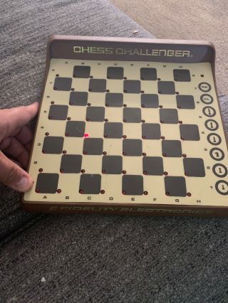 Vintage Fidelity Electronics Sensory Chess Challenger Board Only No Ac Plug
