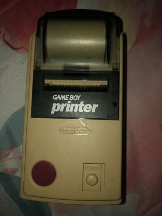 Nintendo Game Boy Printer With Paper & Unit Only No Cable Vintage