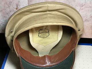 Vintage World War II Army Dress Cap Gordonia Size 7/8 - K - 53 3