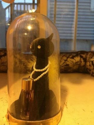 Vintage Golden Woods Sophisti Cat Perfume Max Factor Black Cat Pearls 2