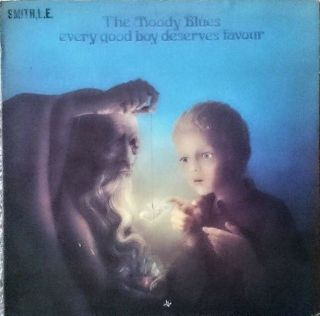Vintage The Moody Blues Every Good Boy Deserves Favour Lp Vinyl Ths5 Gatefold