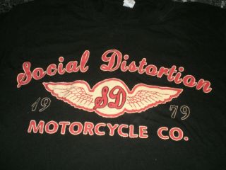 Social Distortion Official Authentic Tour Shirt Size Medium Vintage