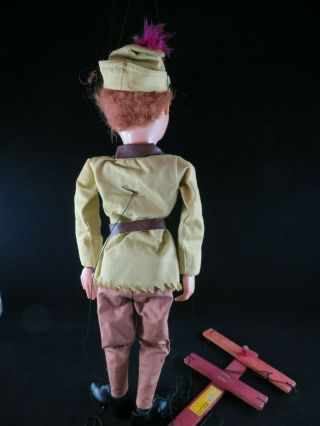 Vintage Hazelle Robin Hood Marionette String puppet 7