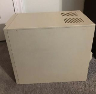 Vintage Beige ATX Computer Tower Case With PSU 5