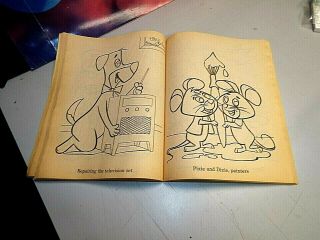Vintage 1976 Hanna - Barbera Huckleberry Hound and Friends Coloring Book 4