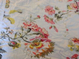 Vintage Multi Color Floral Cotton Duvet Cover Bedspread,  82 X 105 (full / queen) 5