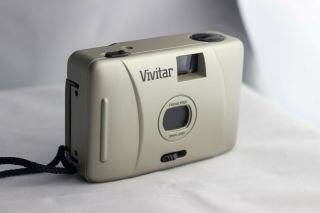 Vintage Lomo Style Vivitar Ultra Compact 35mm Film Camera W/ 28mm Lens
