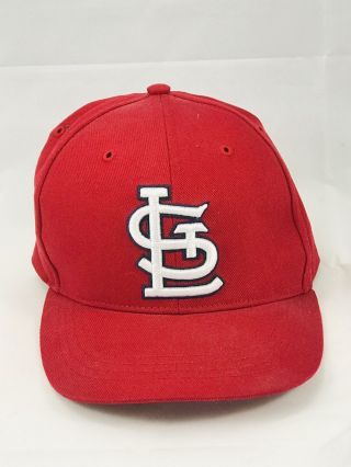 Vintage St Louis Cardinals Red Snapback Baseball Hat Cap