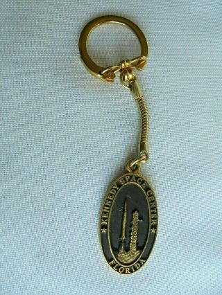 Vintage Nasa Kennedy Space Center Florida Souvenir Keychain