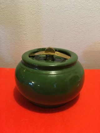 Vintage Pottery ' Bartite ' Tobacco Jar - Made in England 2