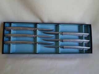 Vintage Carvel Hall Stainless Steel Knives Made In U.  S.  A.