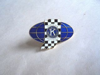 Vintage Kiwanis Club International Indiana District Enamel Lapel Pin