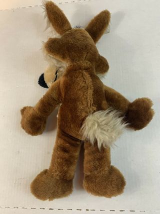 Vintage 1971 Wile E Coyote 18” Plush By Mighty Star Warner Bros. 5