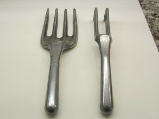 2 Vintage Allen Simpson As Cast Aluminum Garden Hand Tools Fork And Claw Canada