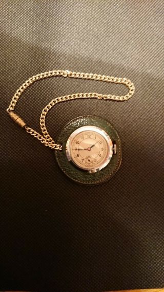 Vintage Exposed Back Swiss Made 15 Jewel Fob Type Watch