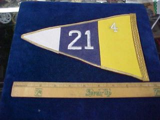 Attributed Orig Vintage Officers Pennant 4 Tpt Company Rcasc C 1964
