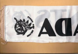 Punk Adam Ant Adam,  The Ants Stand And Deliver Ant Music vintage CONCERT SCARF 2
