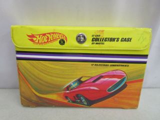 Vintage Mattel 1968 Hot Wheels 12 - Car Collector 