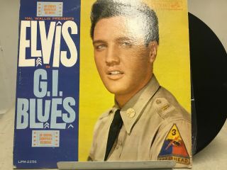 1960 Elvis Presley " G.  I.  Blues " Lp Vinyl Record Album.  Vintage Soundtrack Vg