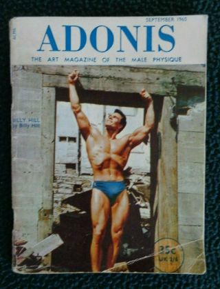 Gay: Adonis 10 Scarce Vintage Physique Muscle Guys Bodybuilders 1960