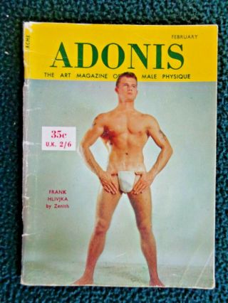 Gay: Adonis 7 Scarce Vintage Physique Muscle Guys Bodybuilders 1960