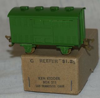 Vintage Ken Kidder Reefer - Green - Hon3 Gauge - Japan