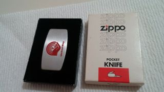 Vintage Advertising United Way Zippo Pocket Knife Looks