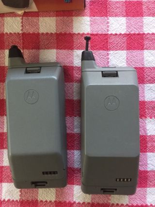 Vintage Motorola Cellular One Fliphones 5